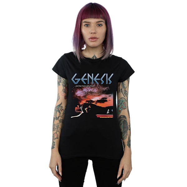 Genesis Womens/Ladies And Then There Were Three Bomull T-shirt Black S