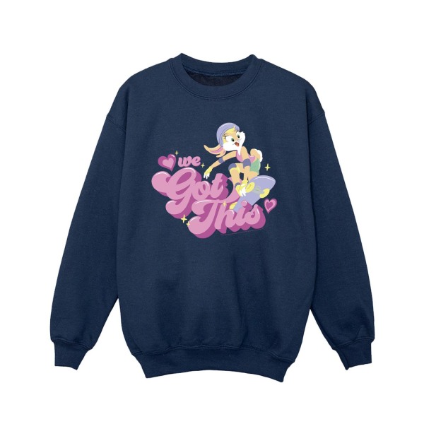 Looney Tunes Girls Lola We Got This Skate Sweatshirt 7-8 Years Navy Blue 7-8 Years
