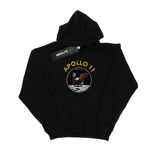 NASA Girls Classic Apollo 11 Hoodie 5-6 år Svart Black 5-6 Years