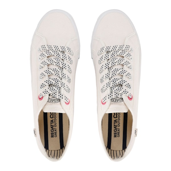 Regatta Dam/Kvinna Marine Pumpskor 5 UK Vit White 5 UK