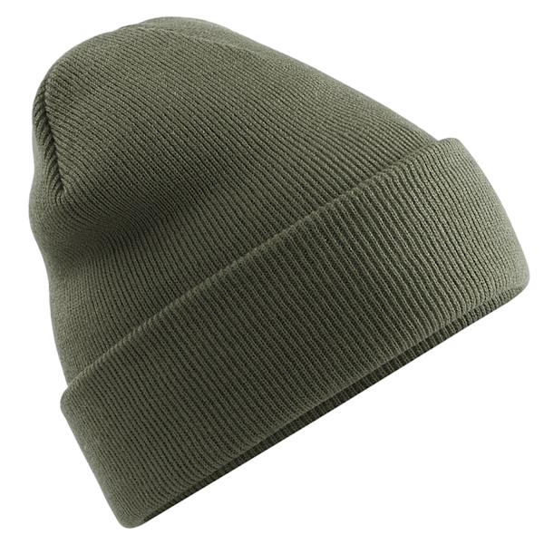 Beechfield Soft Feel Stickad Vintermössa One Size Olive Olive One Size