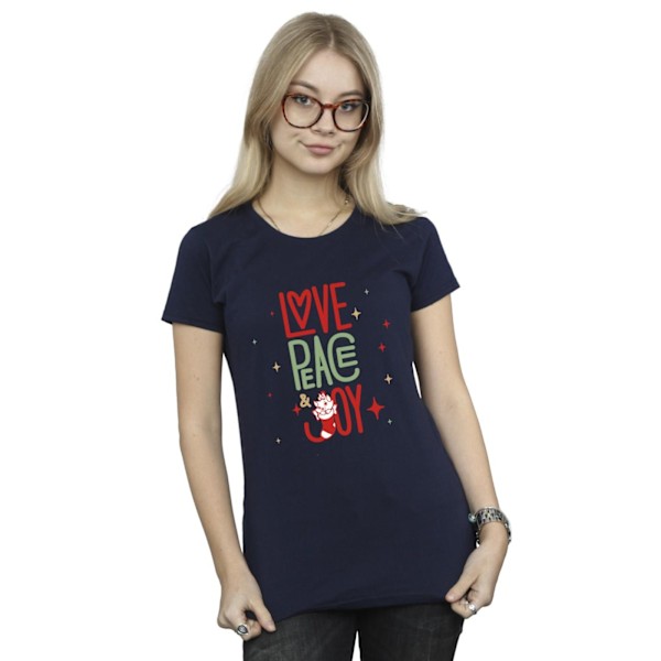 Disney Dam/Kvinnor Aristocats Marie Kärlek Fred Glädje Bomull Navy Blue XL