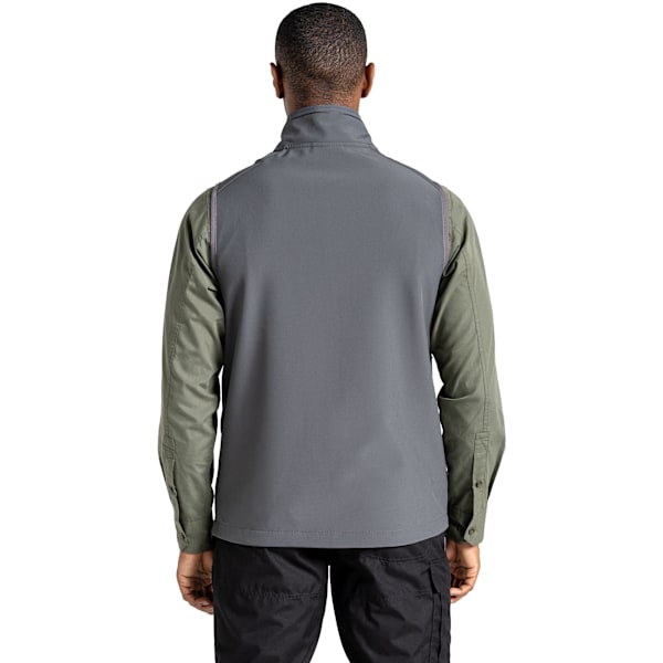 Craghoppers Expert Basecamp Softshell Gilet M Carbon Grey för män Carbon Grey M