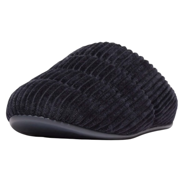 FitFlop Dam/Flickor Chrissie Corduroy Fleecefodrade Tofflor 6 Navy 6.5 UK