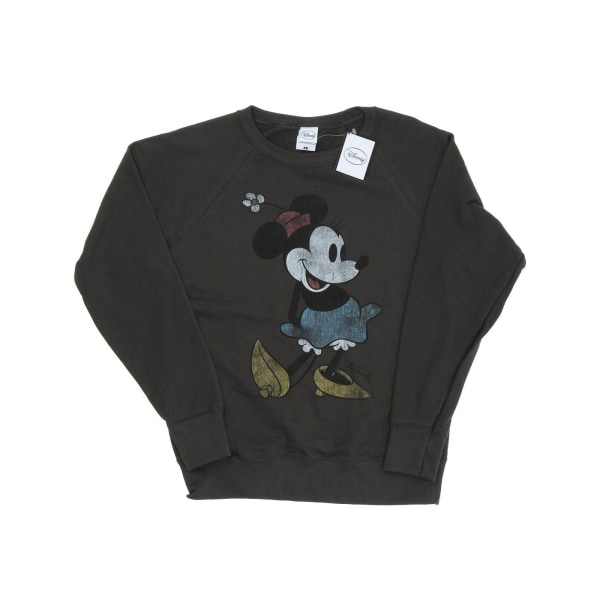Disney Dam/Dam Klassisk Minnie Mouse Heather Sweatshirt XL Light Graphite XL