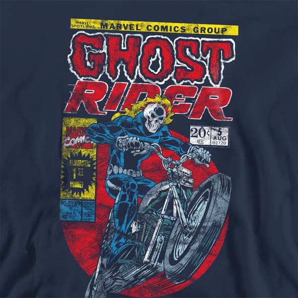 Ghost Rider Unisex vuxen sweatshirt M marinblå Navy M