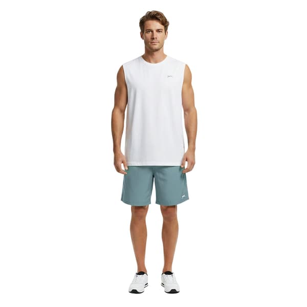 Slazenger Herr Logoshorts L Skifferblå Slate Blue L