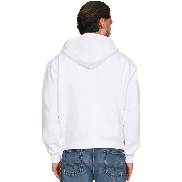 Casual Classics Unisex Vuxen Kammad Bomull Oversized Full Zip H White XXL
