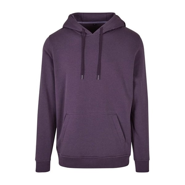 Bygg ditt varumärke Herr Heavy Pullover Hoodie S Purple Night Purple Night S