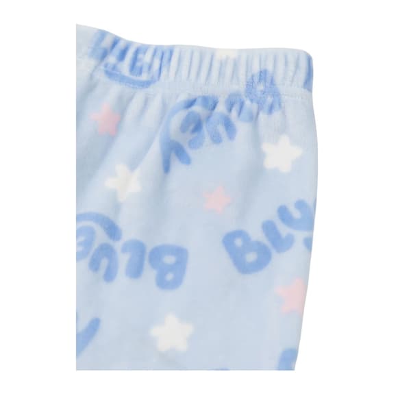 Bluey Flickor Karaktär Långärmad Lång Pyjamas Set 4-5 År Rosa Pink 4-5 Years