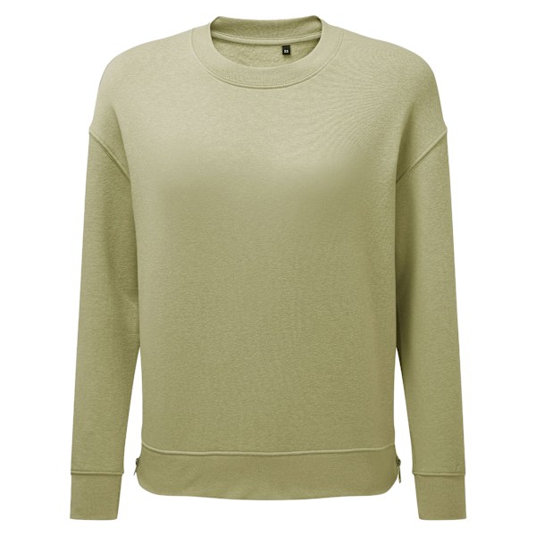 TriDri Dam/Kvinnor Återvunnen Dragkedja Sweatshirt XS Salviagrön Sage Green XS