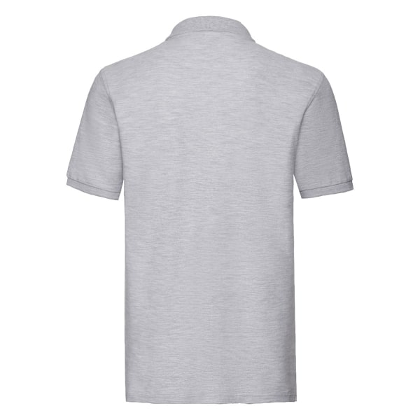 Fruit of the Loom Premium Pique Poloskjorta XXL Heather Grå Heather Grey XXL