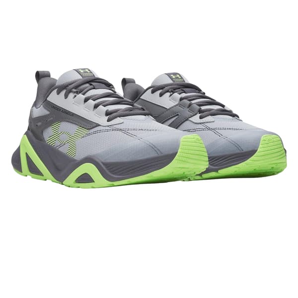 Under Armour Herr Commit Träningsskor 7 UK R Grå/Lime Grey/Lime 7 UK R