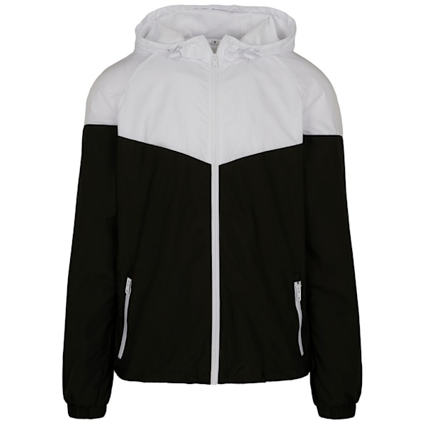 Bygg ditt varumärke Herr Tech Tvåfärgad Jacka 4XL Svart/Vit Black/White 4XL