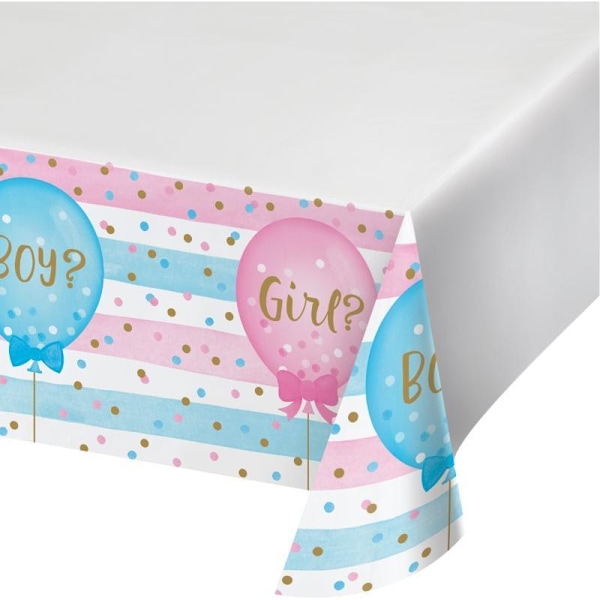 Creative Converting Plast Bordered Party Bordsduk En Storlek Multicoloured One Size