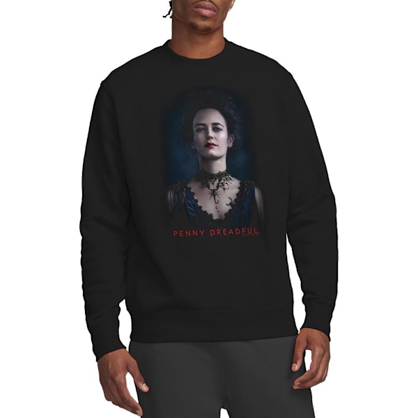 Penny Dreadful Unisex Vuxen Vanessa Sweatshirt M Svart Black M