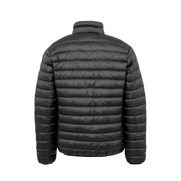 Result Äkta Återvunnen Unisex Vuxen Quiltad Vadderad Jacka XS B Black XS
