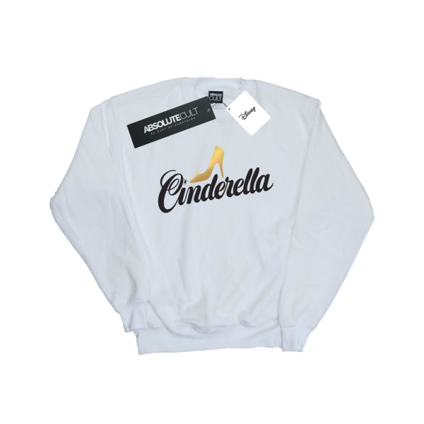 Disney Girls Cinderella Shoe Logo Sweatshirt 9-11 år Svart Black 9-11 Years