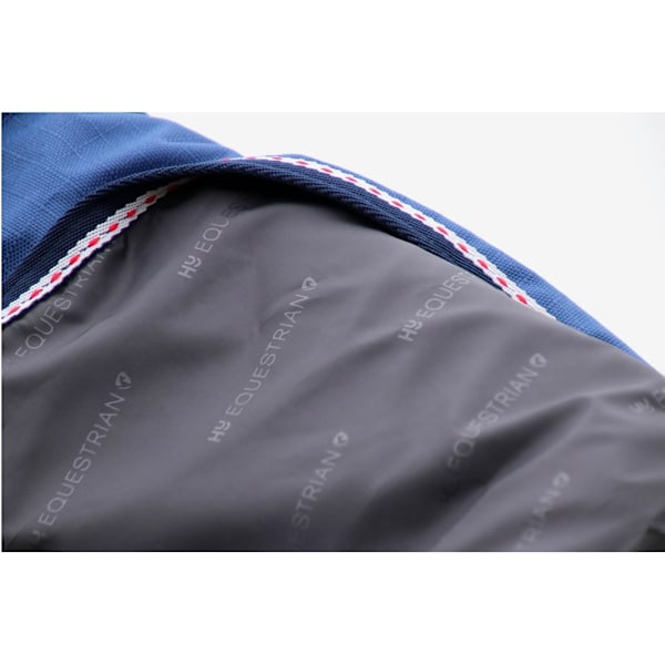 Hy DefenceX System Avtagbar Hals Vattentät Hästtäcke Navy/Purple 6´ 3