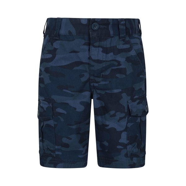 Mountain Warehouse Camo Cargo Shorts för barn/barn 7-8 år C Camouflage Green 7-8 Years