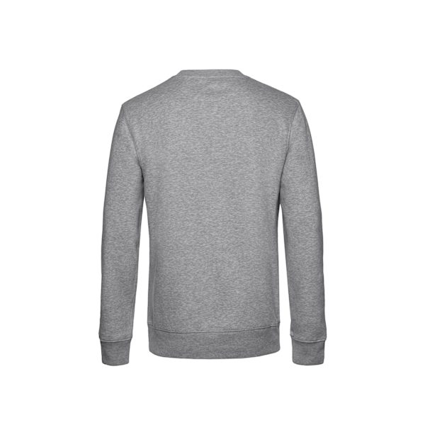 B&C Herr King Crew Neck Sweater 4XL Heather Grey Heather Grey 4XL