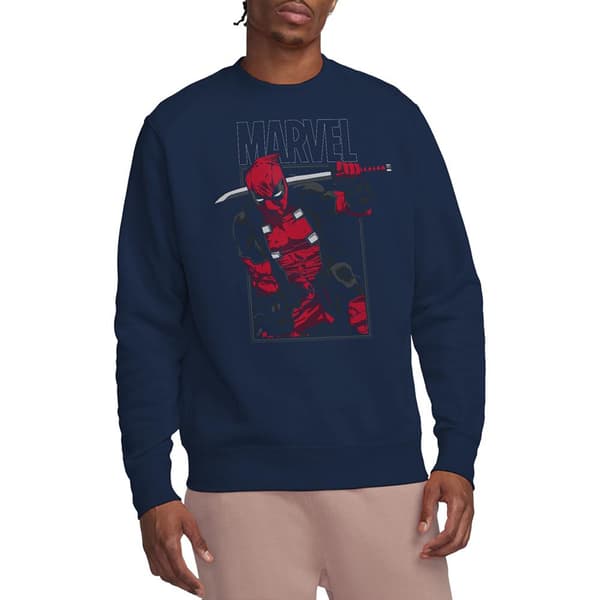 Deadpool Unisex Vuxen Svärd Tröja M Marinblå Navy M
