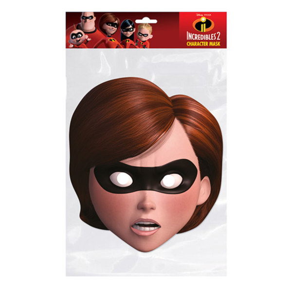 The Incredibles Mrs Incredible Party Mask One Size Multicoloure Multicoloured One Size