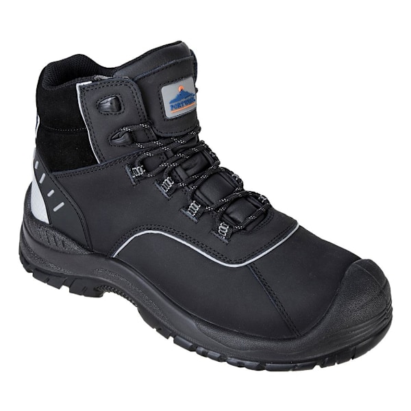 Portwest Unisex Adult Avich Läder Compositelite Säkerhetsstövlar Black 7 UK