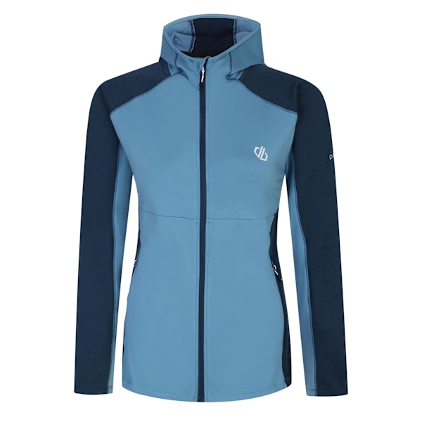 Dare 2B Convey II Huvtröja med Huva Core Stretch Mellanskikt för Kvinnor 12 Niagra Blue 12 UK