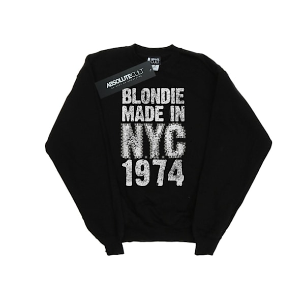 Blondie Boys Punk NYC Sweatshirt 12-13 år Svart Black 12-13 Years