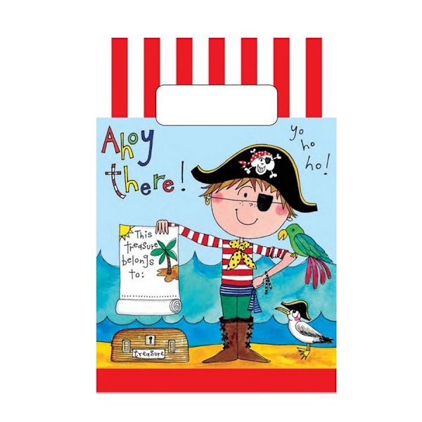 Rachel Ellen Ahoy There ! Party Bags (6-pack) En Storlek Flerfärgad Multicoloured One Size