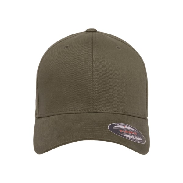 Flexfit By Yupoong Brushed Twill Cap S/M Khaki Khaki S/M