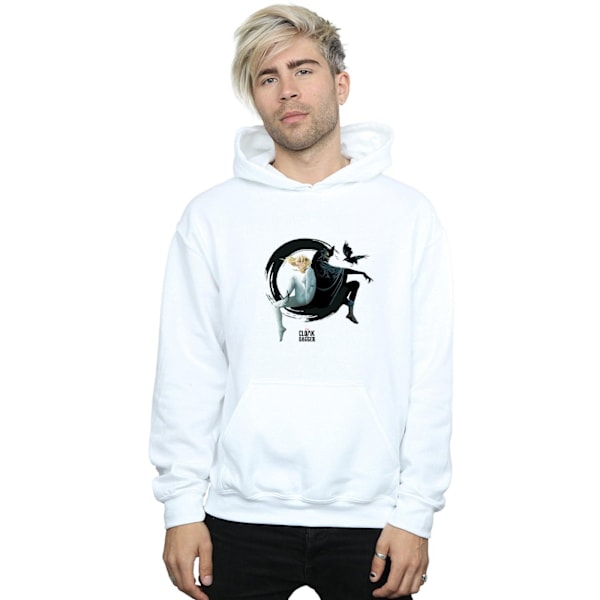 Marvel Herr Cloak And Dagger Ink Circle Hoodie S Vit White S