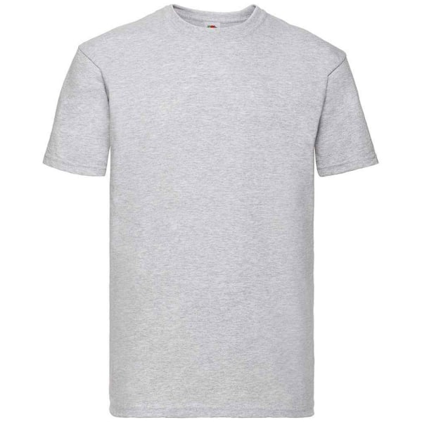 Fruit of the Loom Unisex Super Premium Heather T-shirt 4X för vuxna Grey 4XL