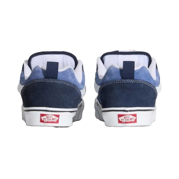 Vans Herr Knu Skool Vadderade Mocka Skateskor 8 UK Marinblå/True Whi Navy/True White 8 UK