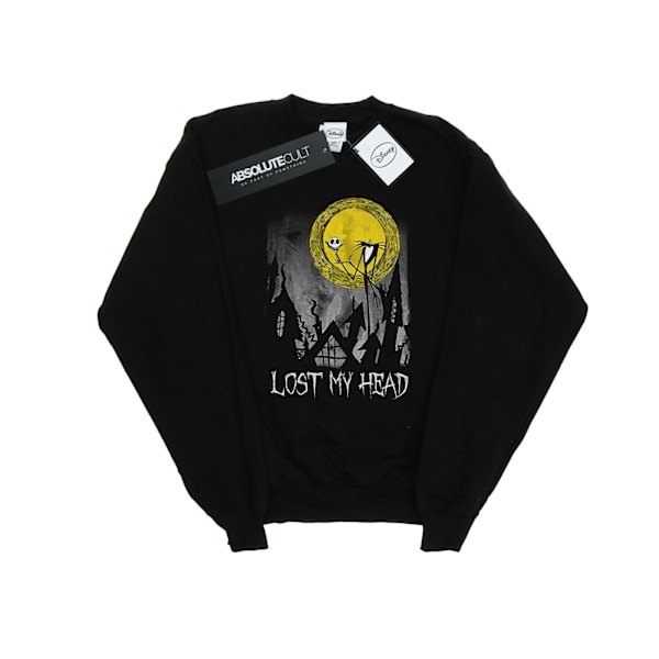 Disney Dam/Kvinnor Mardrömmen Innan Jul Lost My Head Sweatshirt Black M