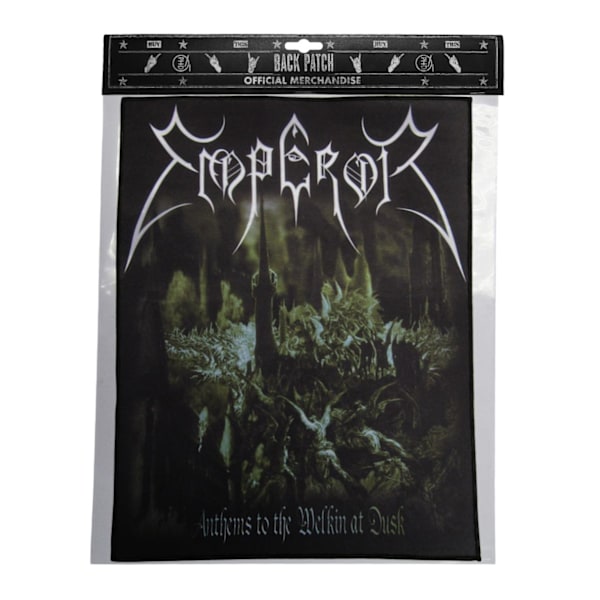 Emperor Anthems To The Welkin At Dusk Album Patch One Size Blac Black One Size