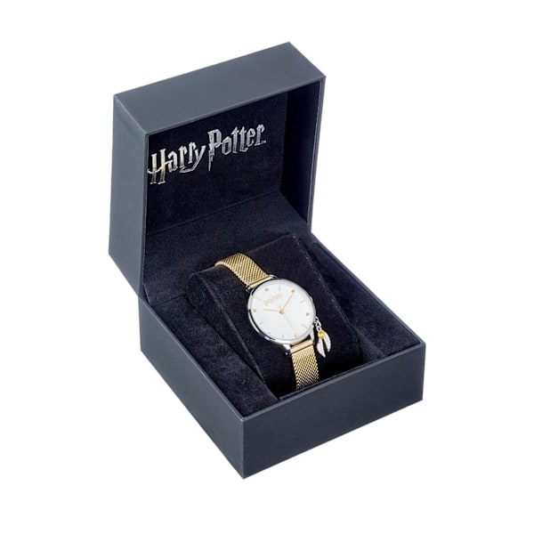 Harry Potter Unisex Vuxen Golden Snitch Analog Klocka En Storlek Gold/Silver One Size