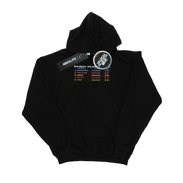 Ready Player One Dam/Kvinnor 8-Bit Scoreboard Hoodie S Svart Black S