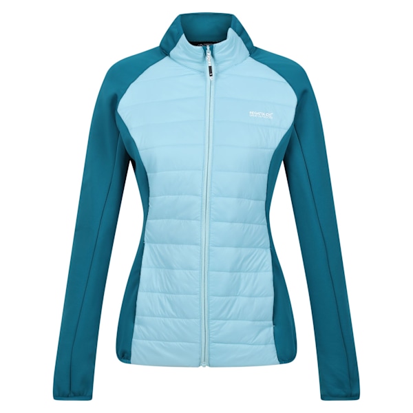 Regatta Womens/Ladies Clumber IV Hybrid Jacka 8 UK Sea Haze/Gulfstream Sea Haze/Gulfstream 8 UK