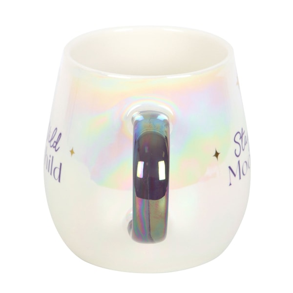 Something Different Stay Wild Moon Child Rund Mugg En Storlek Vit White/Multicoloured One Size