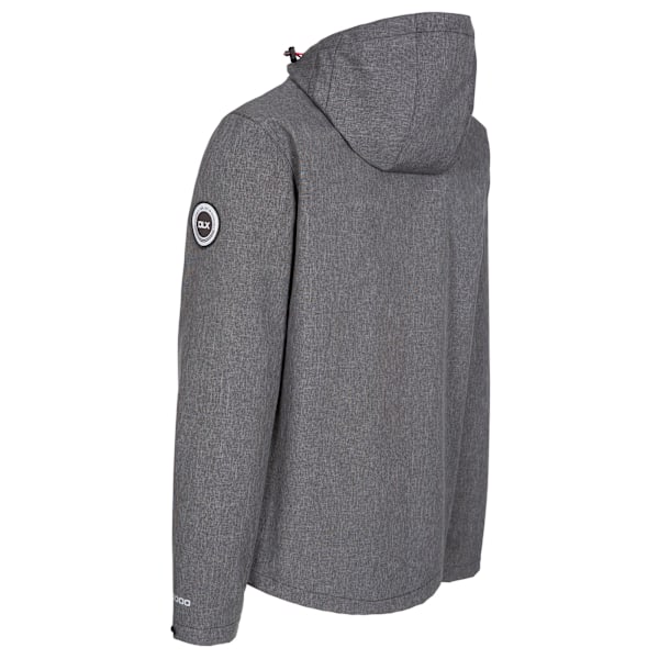 Trespass Gabe Vattentät Softshelljacka XL Svart Marl Black Marl XL