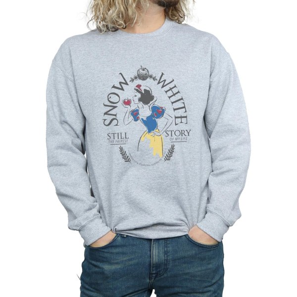 Disney Princess Mens Snövit Fairest Story Sweatshirt 3XL Sp Sports Grey 3XL