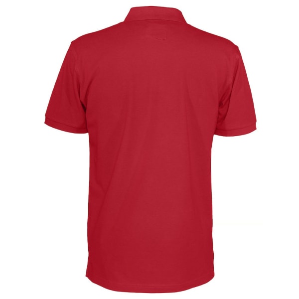 Clique Herr Pique Poloshirt 3XL Röd Red 3XL