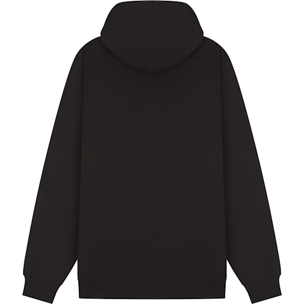Casual Classics Unisex Vuxen Core Ringspun Bomull Hög Full Zip Black XL