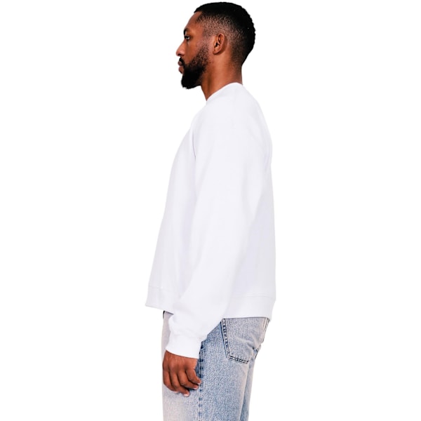 Casual Classics Herr Ringspun Bomull Förlängd Halsringning Oversize White L