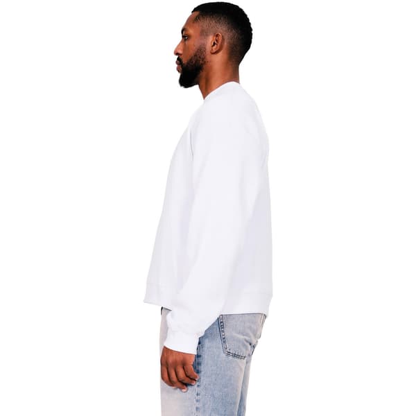 Casual Classics Herr Ringspun Bomull Förlängd Halsringning Oversize White XXL