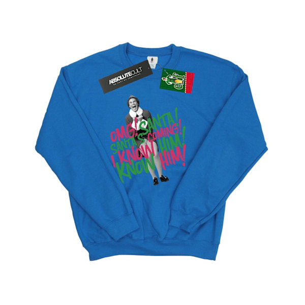 Elf Herr Santa´s Coming Sweatshirt XL Royal Blue Royal Blue XL
