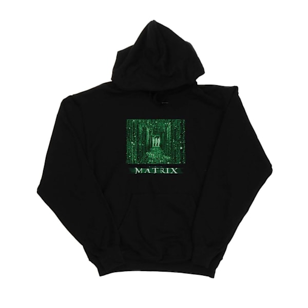 The Matrix Dam/Kvinnor Digital Cube Hoodie XL Svart Black XL