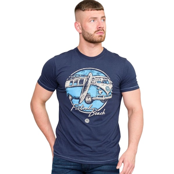 Duke Herr D555 Winterton Volkswagen Plus And Tall T-shirt 3XLTL Navy 3XLTL